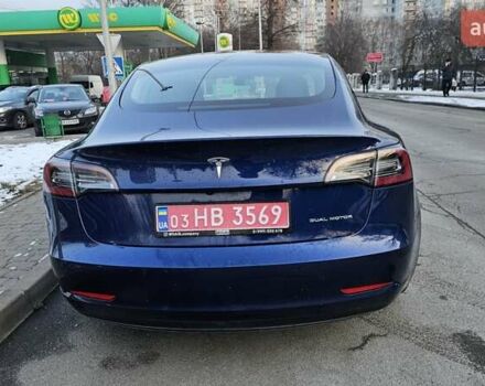 Синий Тесла Модель 3, объемом двигателя 0 л и пробегом 50 тыс. км за 20000 $, фото 19 на Automoto.ua