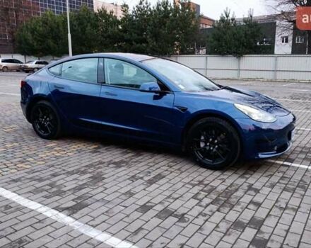 Синий Тесла Модель 3, объемом двигателя 0 л и пробегом 12 тыс. км за 23500 $, фото 1 на Automoto.ua