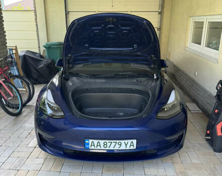 Синий Тесла Модель 3, объемом двигателя 0 л и пробегом 74 тыс. км за 21000 $, фото 1 на Automoto.ua