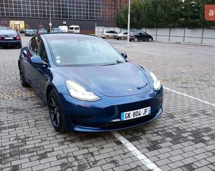 Синий Тесла Модель 3, объемом двигателя 0 л и пробегом 12 тыс. км за 23500 $, фото 3 на Automoto.ua