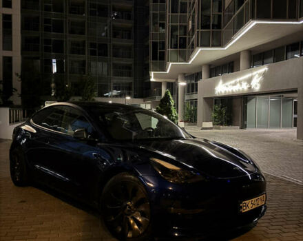 Синій Тесла Модель 3, об'ємом двигуна 0 л та пробігом 79 тис. км за 24000 $, фото 2 на Automoto.ua