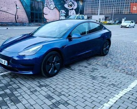 Синий Тесла Модель 3, объемом двигателя 0 л и пробегом 12 тыс. км за 23500 $, фото 31 на Automoto.ua