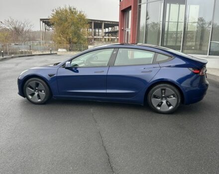 Синий Тесла Модель 3, объемом двигателя 0 л и пробегом 56 тыс. км за 22000 $, фото 4 на Automoto.ua