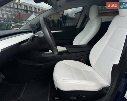 Синий Тесла Модель 3, объемом двигателя 0 л и пробегом 59 тыс. км за 20500 $, фото 12 на Automoto.ua