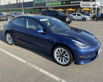 Синій Тесла Модель 3, об'ємом двигуна 0 л та пробігом 28 тис. км за 24500 $, фото 3 на Automoto.ua