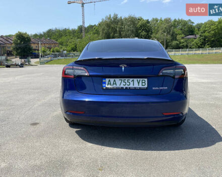 Синий Тесла Модель 3, объемом двигателя 0 л и пробегом 60 тыс. км за 25150 $, фото 5 на Automoto.ua