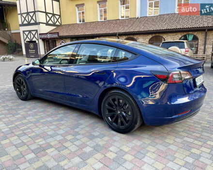Синий Тесла Модель 3, объемом двигателя 0 л и пробегом 35 тыс. км за 17500 $, фото 3 на Automoto.ua
