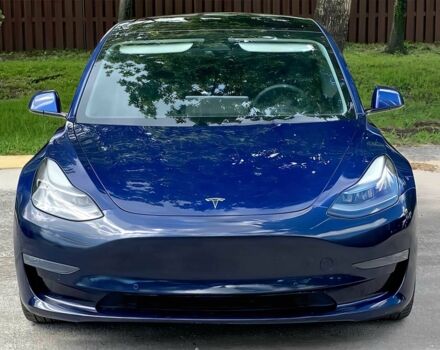Синій Тесла Модель 3, об'ємом двигуна 0 л та пробігом 25 тис. км за 7800 $, фото 1 на Automoto.ua