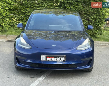 Синий Тесла Модель 3, объемом двигателя 0 л и пробегом 96 тыс. км за 19999 $, фото 4 на Automoto.ua