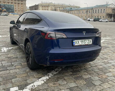 Синий Тесла Модель 3, объемом двигателя 0 л и пробегом 68 тыс. км за 20900 $, фото 1 на Automoto.ua
