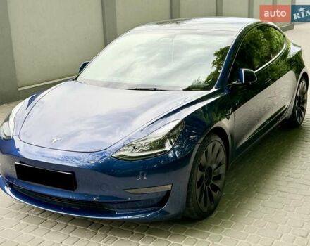 Синий Тесла Модель 3, объемом двигателя 0 л и пробегом 31 тыс. км за 23500 $, фото 10 на Automoto.ua