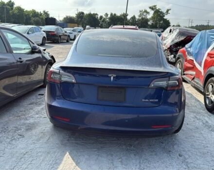 Синий Тесла Модель 3, объемом двигателя 0 л и пробегом 90 тыс. км за 18500 $, фото 3 на Automoto.ua