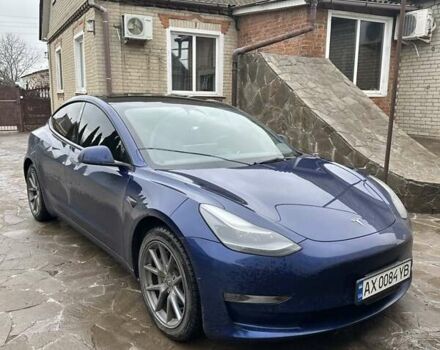 Синий Тесла Модель 3, объемом двигателя 0 л и пробегом 55 тыс. км за 21000 $, фото 5 на Automoto.ua