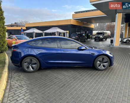 Синий Тесла Модель 3, объемом двигателя 0 л и пробегом 37 тыс. км за 21999 $, фото 6 на Automoto.ua
