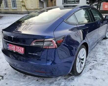 Синий Тесла Модель 3, объемом двигателя 0 л и пробегом 50 тыс. км за 20000 $, фото 14 на Automoto.ua