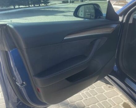 Синий Тесла Модель 3, объемом двигателя 0 л и пробегом 38 тыс. км за 21300 $, фото 14 на Automoto.ua