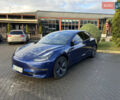 Синий Тесла Модель 3, объемом двигателя 0 л и пробегом 37 тыс. км за 21999 $, фото 1 на Automoto.ua
