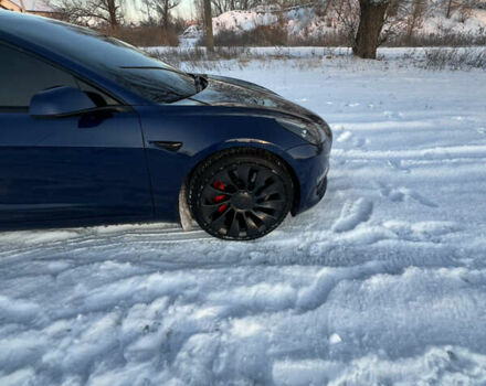 Синий Тесла Модель 3, объемом двигателя 0 л и пробегом 86 тыс. км за 25000 $, фото 4 на Automoto.ua