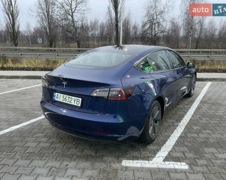 Синий Тесла Модель 3, объемом двигателя 0 л и пробегом 35 тыс. км за 22000 $, фото 6 на Automoto.ua