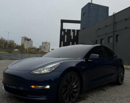 Тесла Модель 3 2022 в Харькове на Automoto.ua Синий Тесла Модель 3, объемом двигателя 0 л и пробегом 52 тыс. км за 24999 $, фото 8 на Automoto.ua