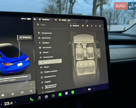 Синий Тесла Модель 3, объемом двигателя 0 л и пробегом 53 тыс. км за 19500 $, фото 24 на Automoto.ua