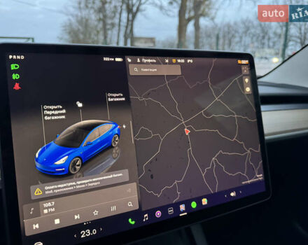 Синий Тесла Модель 3, объемом двигателя 0 л и пробегом 53 тыс. км за 19500 $, фото 18 на Automoto.ua