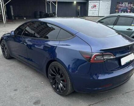 Тесла Модель 3 2022 у Львові на Automoto.ua Синій Тесла Модель 3, об'ємом двигуна 0 л та пробігом 36 тис. км за 18000 $, фото 3 на Automoto.ua