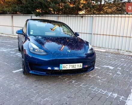 Синій Тесла Модель 3, об'ємом двигуна 0 л та пробігом 13 тис. км за 23999 $, фото 4 на Automoto.ua