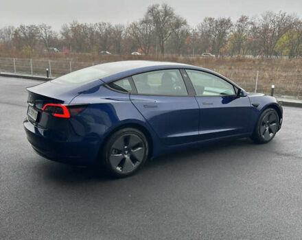 Синий Тесла Модель 3, объемом двигателя 0 л и пробегом 50 тыс. км за 22000 $, фото 5 на Automoto.ua
