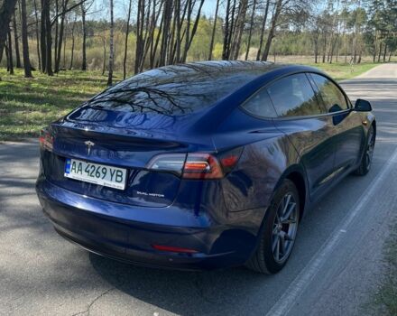 Синій Тесла Модель 3, об'ємом двигуна 0 л та пробігом 52 тис. км за 25000 $, фото 4 на Automoto.ua