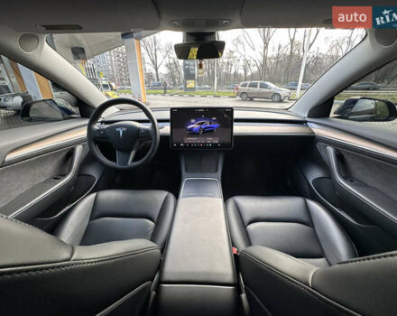 Синий Тесла Модель 3, объемом двигателя 0 л и пробегом 37 тыс. км за 21999 $, фото 15 на Automoto.ua