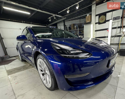 Синій Тесла Модель 3, об'ємом двигуна 0 л та пробігом 145 тис. км за 22900 $, фото 3 на Automoto.ua