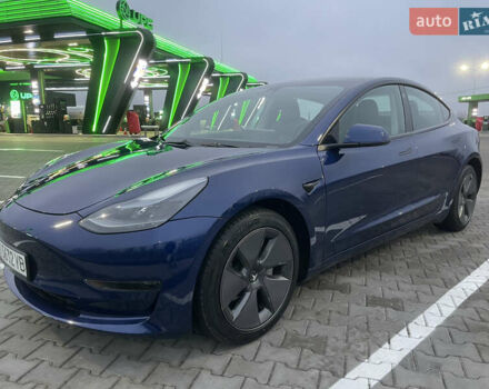Синий Тесла Модель 3, объемом двигателя 0 л и пробегом 35 тыс. км за 22000 $, фото 12 на Automoto.ua