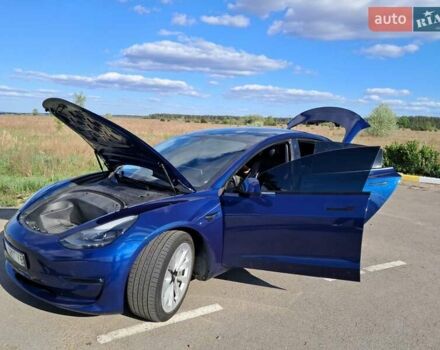 Синій Тесла Модель 3, об'ємом двигуна 0 л та пробігом 80 тис. км за 20777 $, фото 4 на Automoto.ua