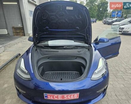 Синий Тесла Модель 3, объемом двигателя 0 л и пробегом 85 тыс. км за 19300 $, фото 16 на Automoto.ua