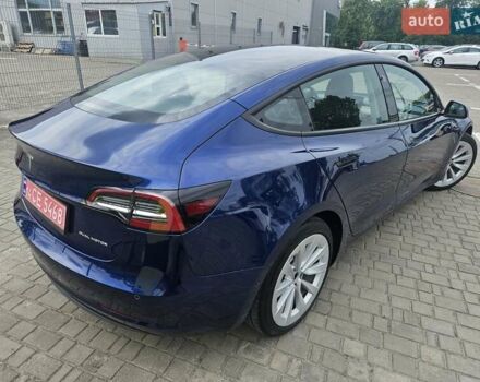 Синий Тесла Модель 3, объемом двигателя 0 л и пробегом 85 тыс. км за 19300 $, фото 3 на Automoto.ua