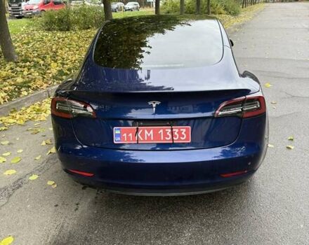 Тесла Модель 3 2022 у Умани на Automoto.ua Синій Тесла Модель 3, об'ємом двигуна 0 л та пробігом 53 тис. км за 19700 $, фото 20 на Automoto.ua