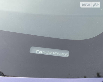 Синій Тесла Модель 3, об'ємом двигуна 0 л та пробігом 5 тис. км за 27700 $, фото 15 на Automoto.ua