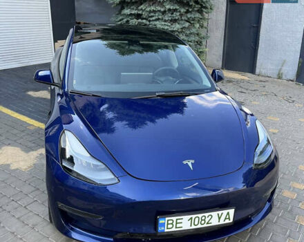 Синий Тесла Модель 3, объемом двигателя 0 л и пробегом 26 тыс. км за 23500 $, фото 1 на Automoto.ua
