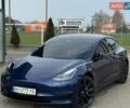 Синий Тесла Модель 3, объемом двигателя 0 л и пробегом 47 тыс. км за 22900 $, фото 1 на Automoto.ua