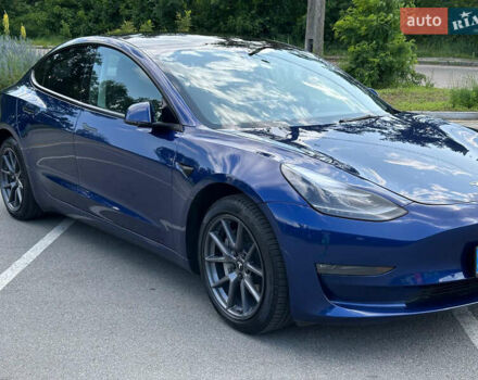 Синий Тесла Модель 3, объемом двигателя 0 л и пробегом 109 тыс. км за 22000 $, фото 2 на Automoto.ua