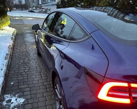 Синий Тесла Модель 3, объемом двигателя 0 л и пробегом 34 тыс. км за 22000 $, фото 1 на Automoto.ua