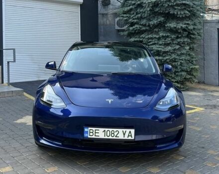 Синий Тесла Модель 3, объемом двигателя 0 л и пробегом 26 тыс. км за 23500 $, фото 1 на Automoto.ua