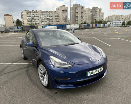 Синий Тесла Модель 3, объемом двигателя 0 л и пробегом 68 тыс. км за 18800 $, фото 4 на Automoto.ua