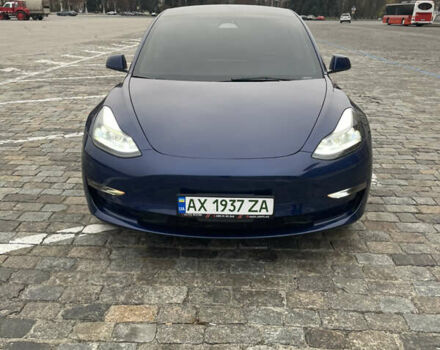 Синий Тесла Модель 3, объемом двигателя 0 л и пробегом 68 тыс. км за 20900 $, фото 6 на Automoto.ua