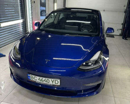 Синій Тесла Модель 3, об'ємом двигуна 0 л та пробігом 145 тис. км за 22900 $, фото 2 на Automoto.ua