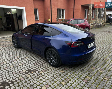 Синий Тесла Модель 3, объемом двигателя 0 л и пробегом 41 тыс. км за 21000 $, фото 3 на Automoto.ua