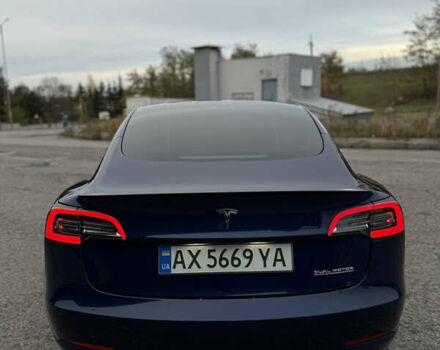 Тесла Модель 3 2022 в Харькове на Automoto.ua Синий Тесла Модель 3, объемом двигателя 0 л и пробегом 52 тыс. км за 24999 $, фото 5 на Automoto.ua