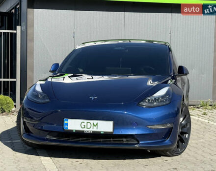 Синій Тесла Модель 3, об'ємом двигуна 0 л та пробігом 55 тис. км за 24400 $, фото 5 на Automoto.ua