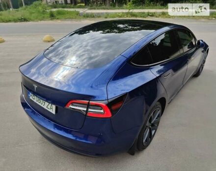 Синий Тесла Модель 3, объемом двигателя 0 л и пробегом 43 тыс. км за 22000 $, фото 4 на Automoto.ua
